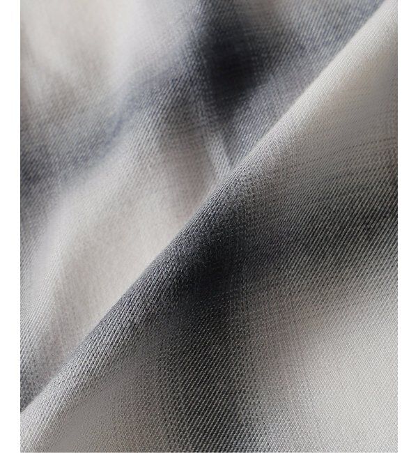 J.S.Homestead「J.S.Homestead / リラックス オンブレ オープン カラー シャツ」|シャツ・ブラウス|