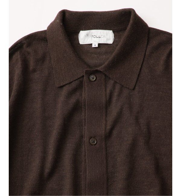JOURNAL STANDARD「【FOLL/フォル】royal baby alpaca knit shirt」|ニット・セーター|