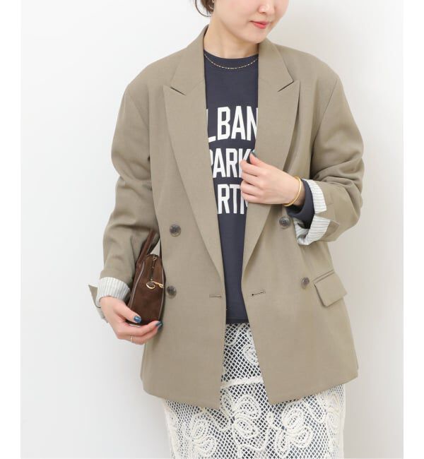 JOURNAL STANDARD relume「ウーステッドサージジャケット」|テーラードジャケット|