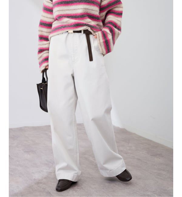 FRAMeWORK「≪追加≫OVER SIZED CHINO パンツ」|チノ|