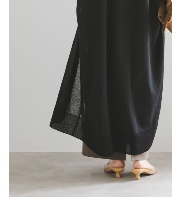 NOBLE「《予約》18Gシアーロングカーディガン」|カーディガン|