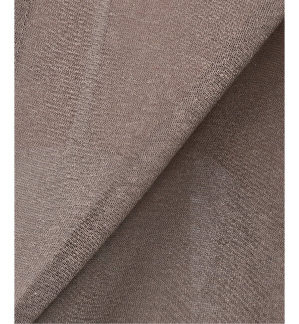 NOBLE「《予約》18Gシアーロングカーディガン」|カーディガン|