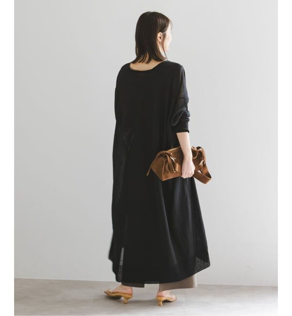 NOBLE「《予約》18Gシアーロングカーディガン」|カーディガン|