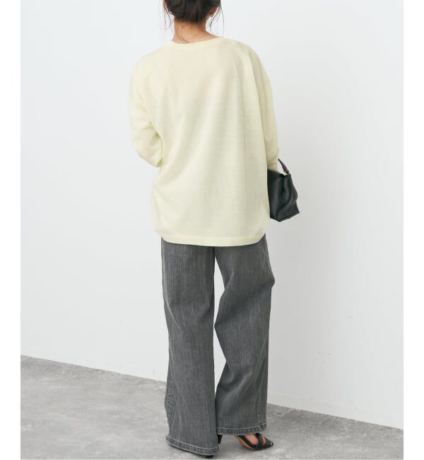 Spick and Span「《予約》リネン混シアールーズプルオーバー」|ニット・セーター|