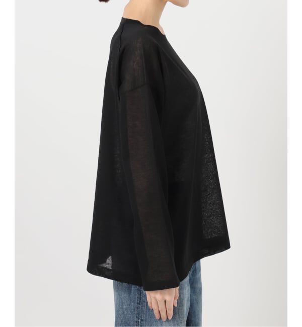 Spick and Span「《予約》リネン混シアールーズプルオーバー」|ニット・セーター|