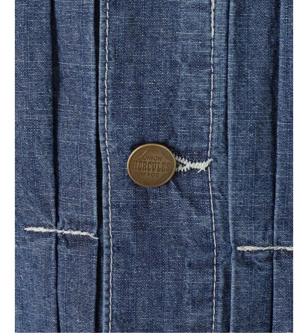 FRAMeWORK「UNION HERCULES/ユニオンヘラクレス MADE denim インディゴダンガリージャケット」|デニムジャケット|