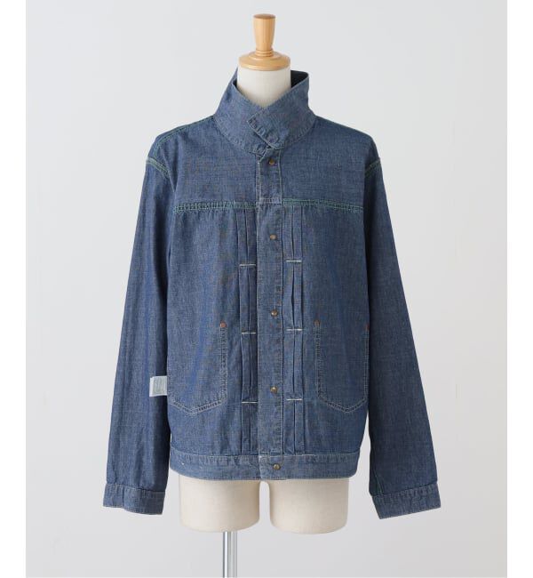 FRAMeWORK「UNION HERCULES/ユニオンヘラクレス MADE denim インディゴダンガリージャケット」|デニムジャケット|