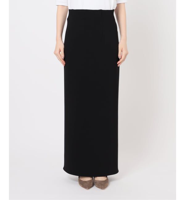 NOBLE「《追加予約》【洗える】コンフォートジャージーライクタイトスカート9」|スカート|