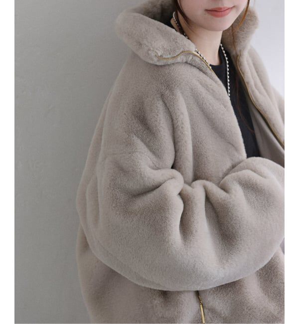  「TATRAS/タトラス BARBRA ファーブルゾン」|その他|