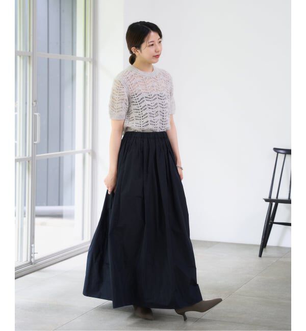  「5cmポインテッドニットショートブーツ」|ショートブーツ|