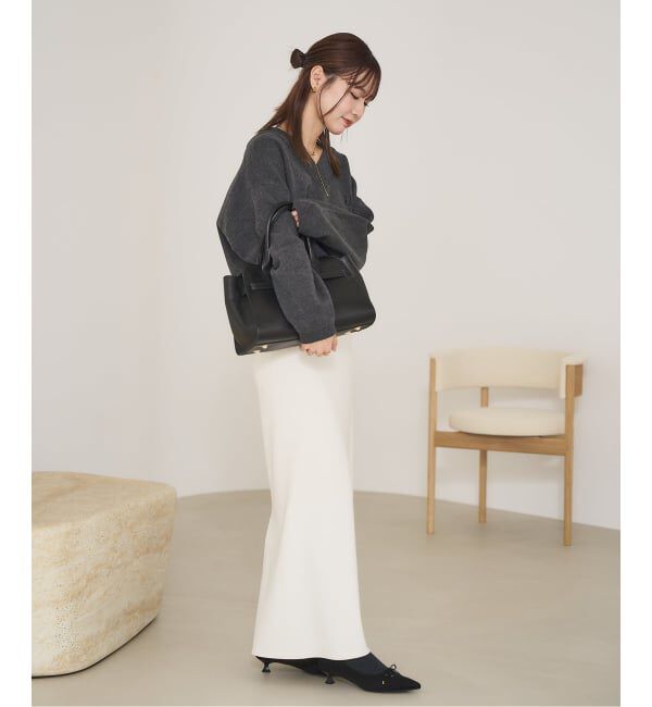  「3.5cmレースアップパンプス」|パンプス|