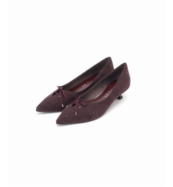  「3.5cmレースアップパンプス」|パンプス|