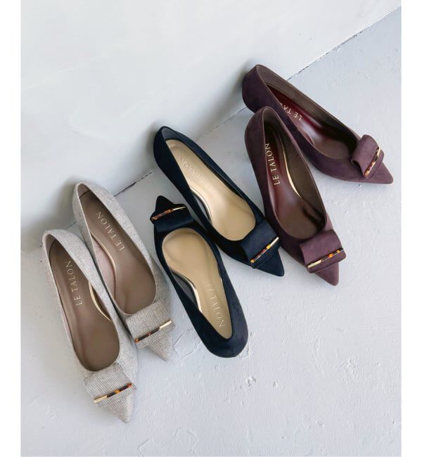  「5cmポインテッドマーブルバーパンプス」|パンプス|