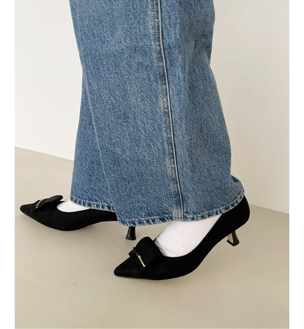  「5cmポインテッドマーブルバーパンプス」|パンプス|