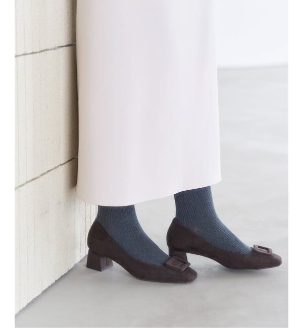  「4.5cmスクエアバックルパンプス」|パンプス|