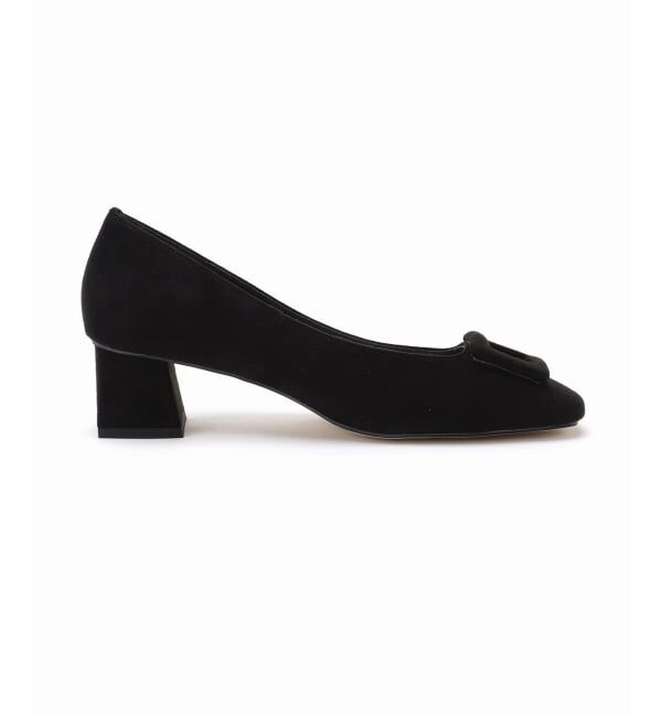  「4.5cmスクエアバックルパンプス」|パンプス|