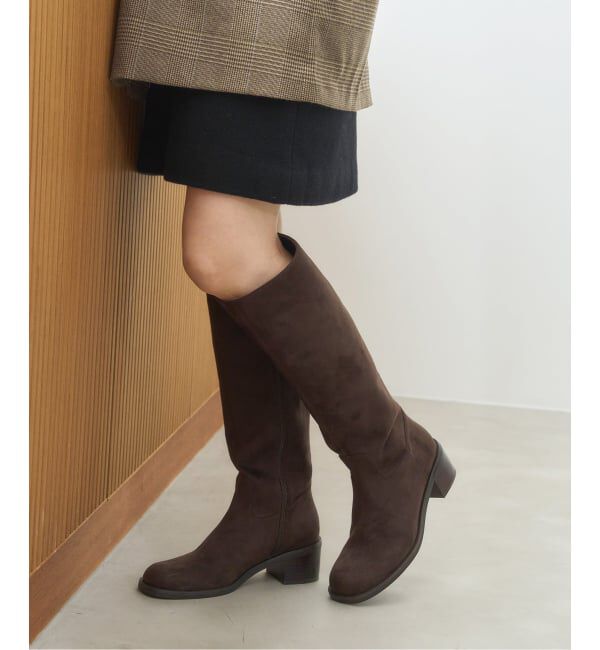  「5cmストレートロングブーツ」|ロングブーツ|