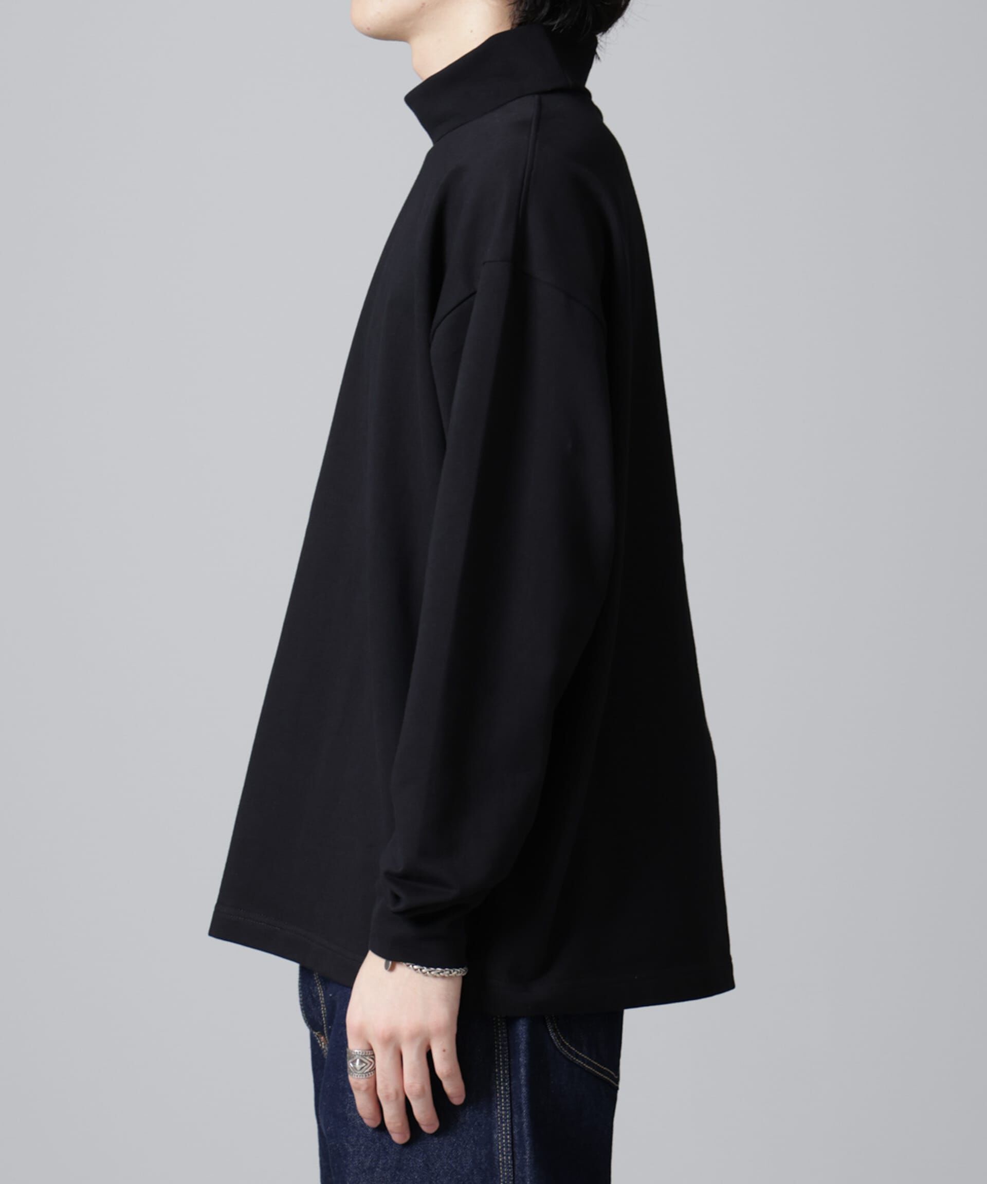 nano･universe「タートルカットミニ裏毛Ｔシャツ 長袖」|Tシャツ・カットソー|