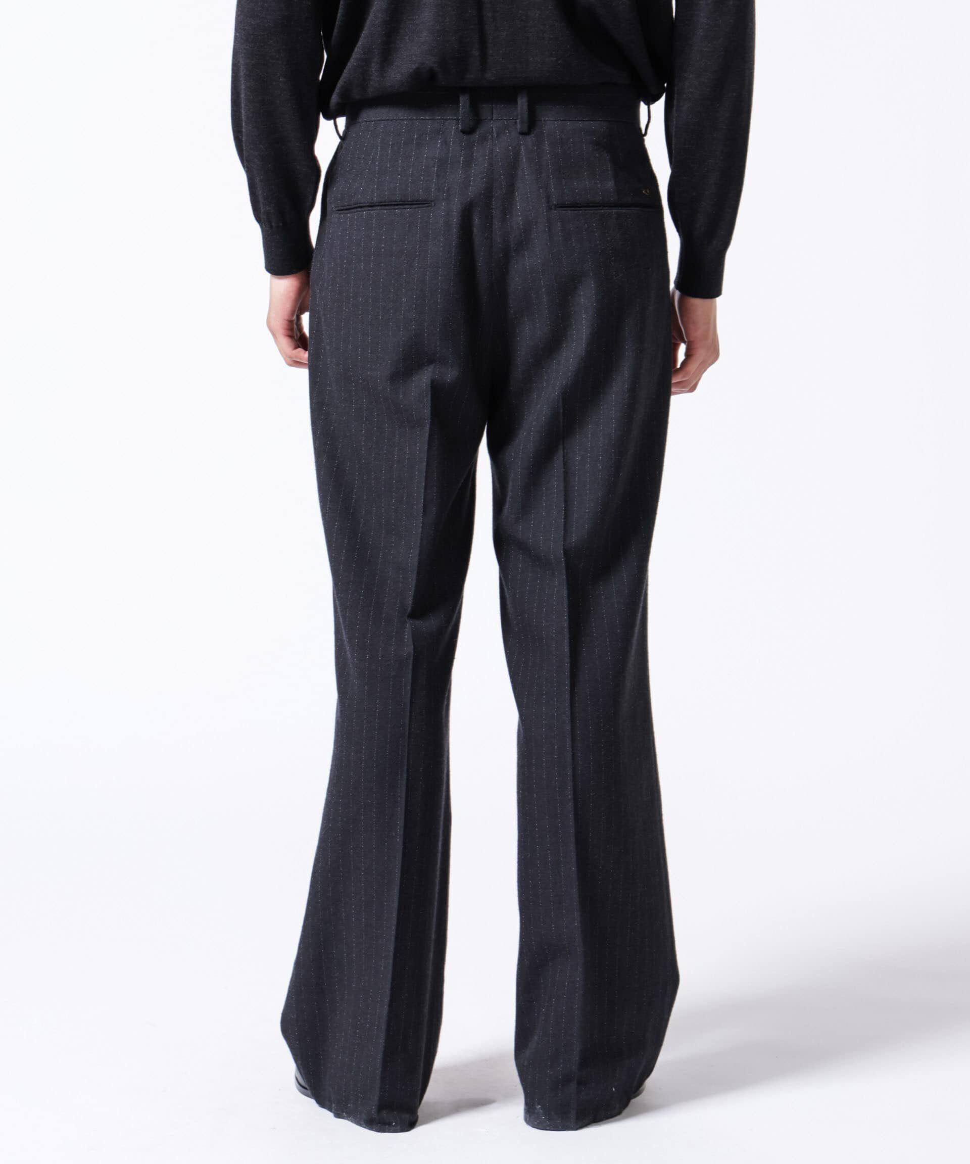 nano･universe「「ASSEMBLANC」クリースワイドパンツ(セットアップ可)」|スーツ|