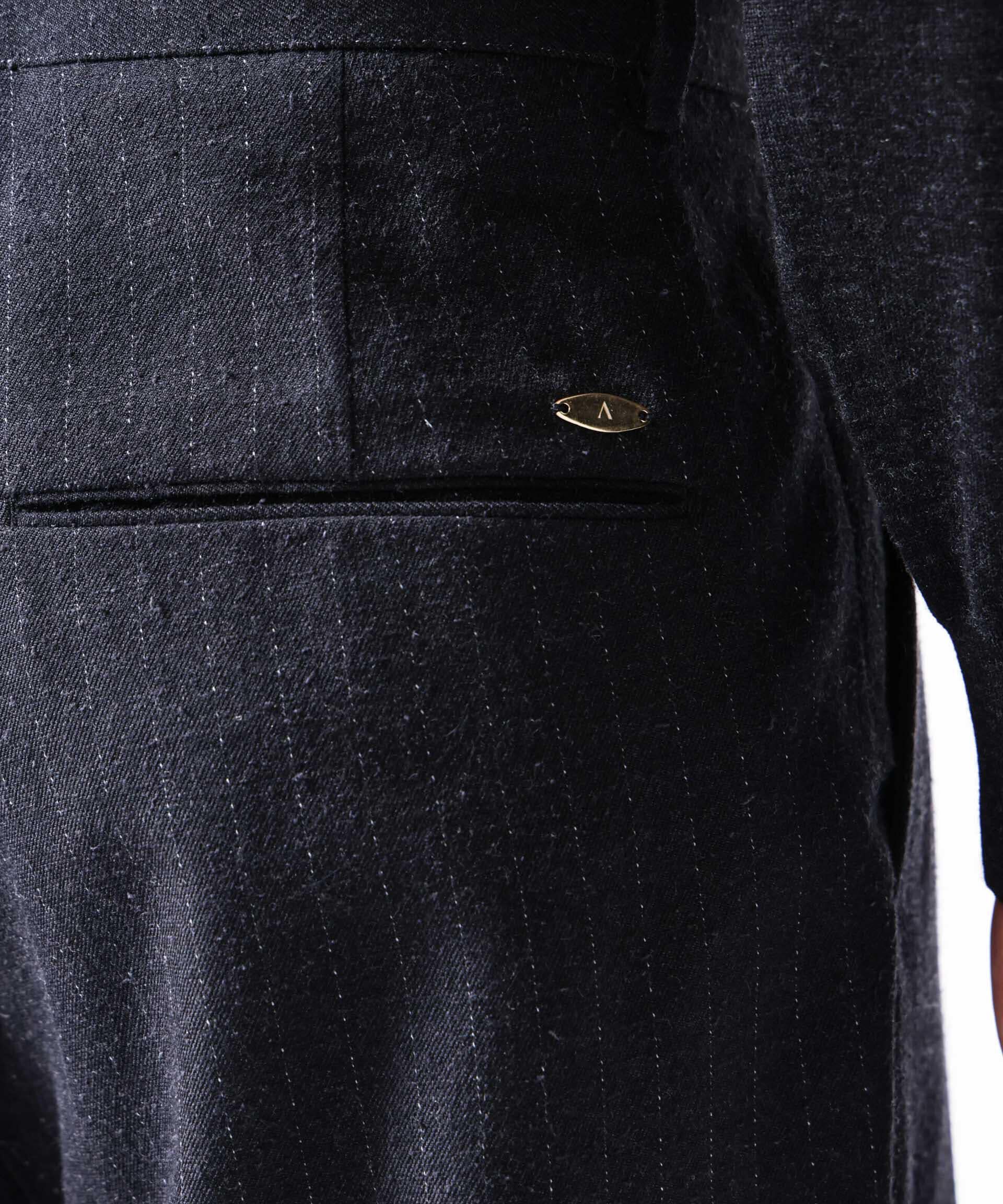 nano･universe「「ASSEMBLANC」クリースワイドパンツ(セットアップ可)」|スーツ|