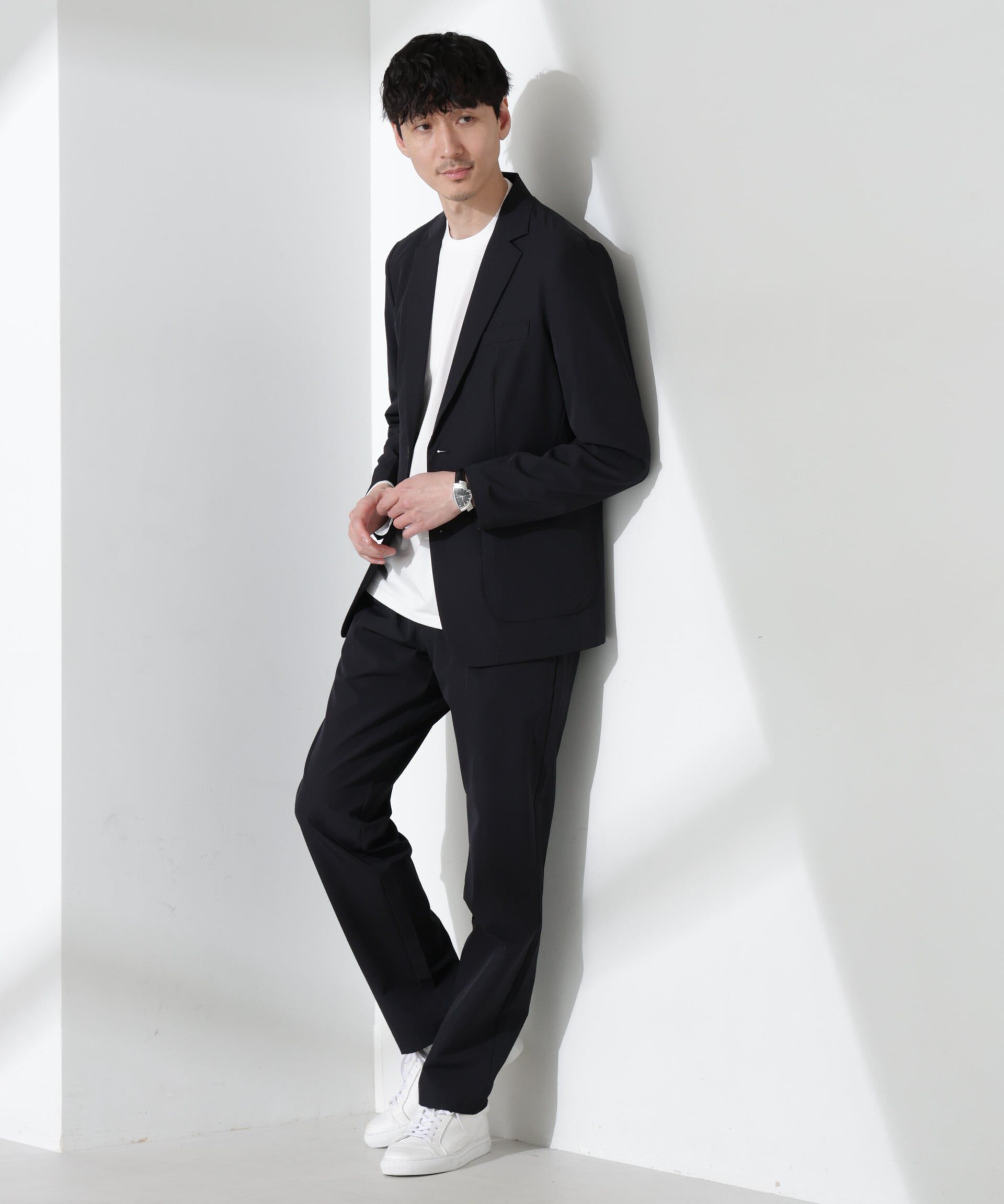 nano･universe「アクティブ4WAYストレッチドライ セットアップ」|スーツ|