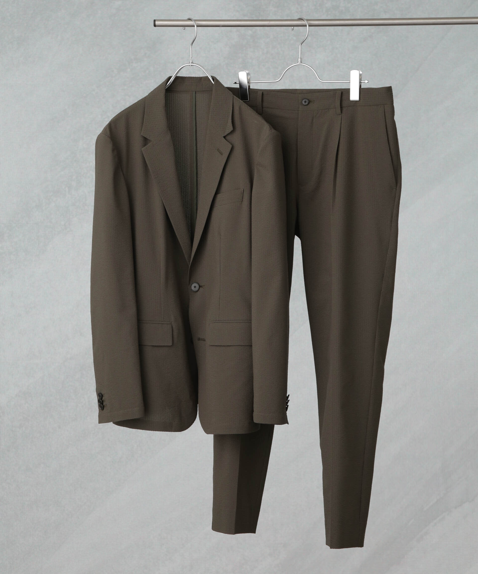 nano･universe「「Damerino」DotAir(R)サッカーストレッチセットアップ/吸水速乾」|スーツ|