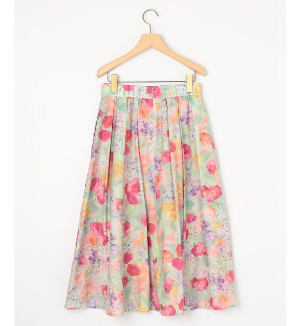 組曲「ピオニーシフォンプリント フレアスカート」|スカート|