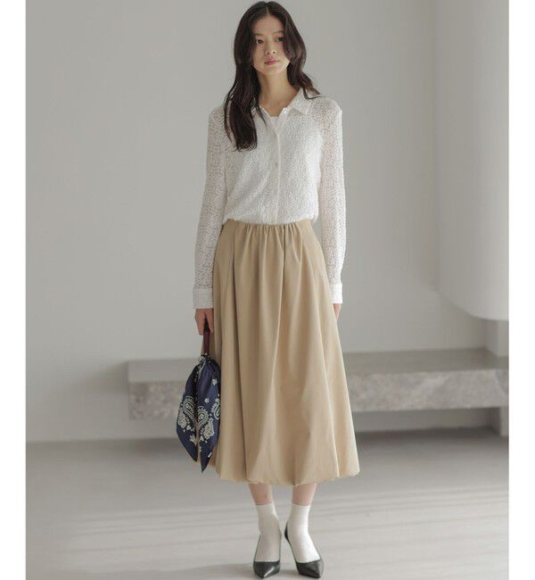 組曲「ソフトクロスバルーン スカート」|スカート|