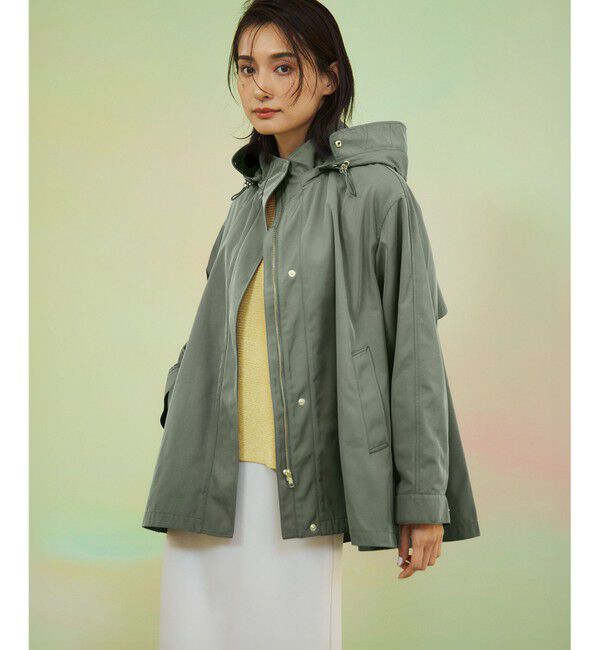 23区「【Oggi3月号掲載/洗える】コットンギマ クロップド ドルマン ニット」|ニット・セーター|