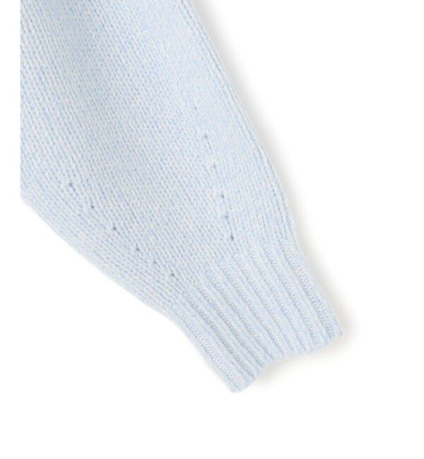 23区「【GISELe掲載】ウールカシミヤ パフスリーブ ニット」|ニット・セーター|