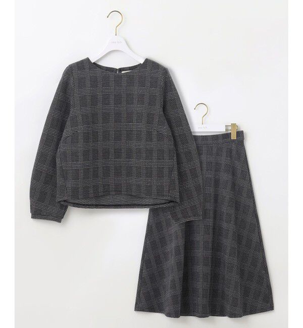 ANY SIS「【ご好評につき追加生産！】カットジャガード セットアップ」|ドレス|