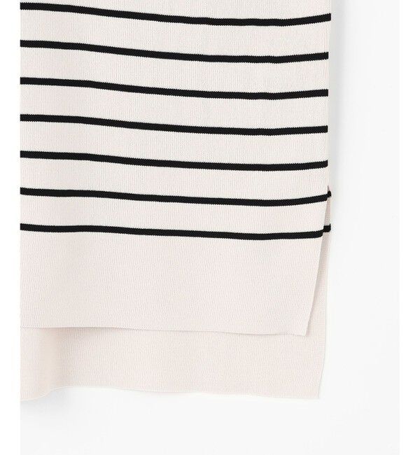 ANY SIS「【接触冷感・UVカット・洗える】ビューティクールボートネック プルオーバー」|ニット・セーター|