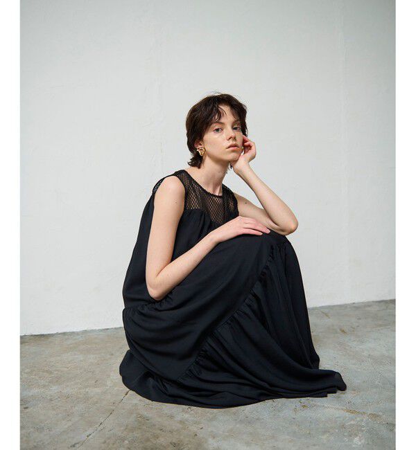 Grace Class「シアードレープマキシ」|ワンピース|