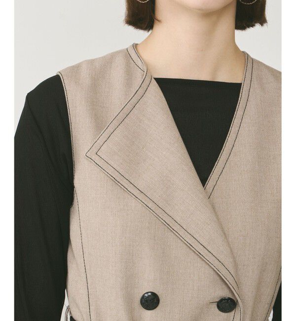  「アシンメトリーカラーワンピース」|ワンピース|