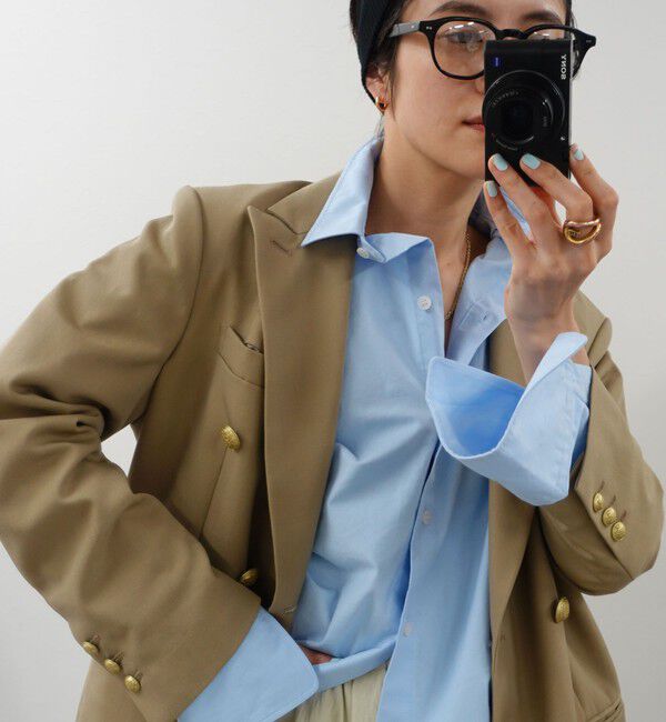 NOLLEY'S「【MAQWEL/マクウェル】オックスシャツ」|シャツ・ブラウス|