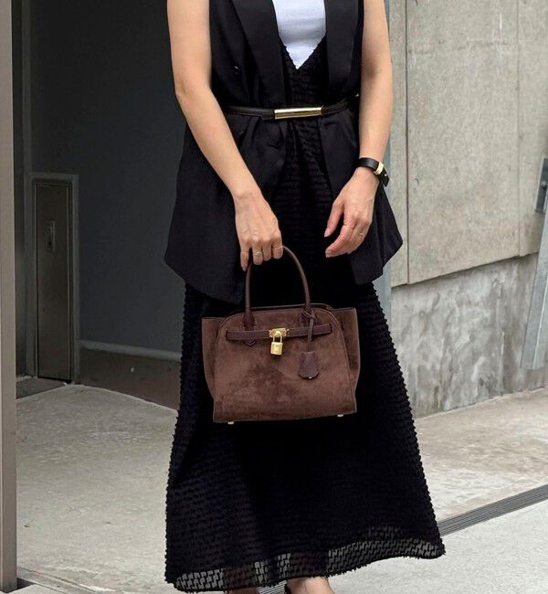 NOLLEY'S「【SINBONO/シンボノ】 スエードコンビトートバッグ」|トートバッグ|