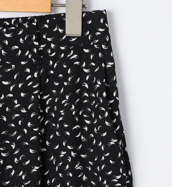 NOLLEY'S「ウォッシャブルバックサテンセミワイドパンツ」|その他|