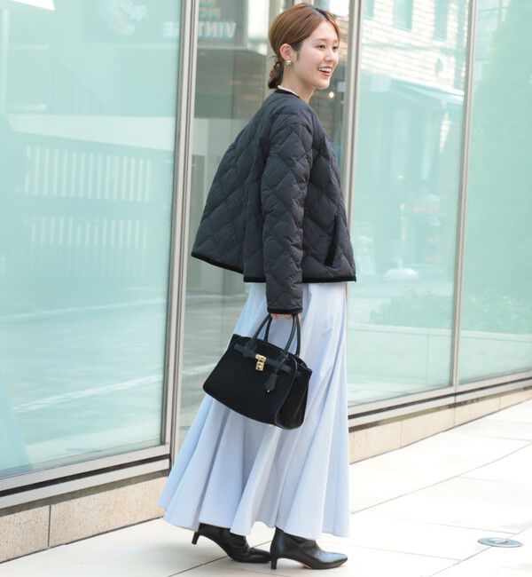 NOLLEY'S「【TAION&times;LIMONTA】別注ベロアパイピングショートダウン」|ダウン|