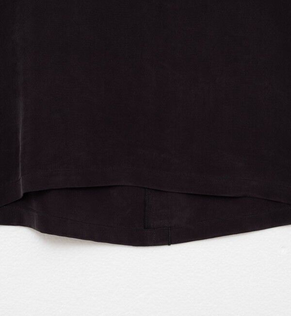 NOLLEY'S「《セットアップ対応》ウォッシャブルシルキーキュプラフレンチブラウス」|シャツ・ブラウス|