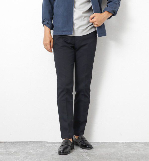 NOLLEY'S goodman「《ビジカジ対応》吸水速乾 ツイルストレッチスリムフィット 25AW」|チノ|