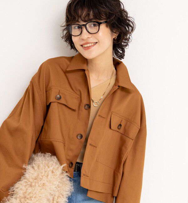 Rie Miller「ウォッシャブルワークジャケット」|ブルゾン・スタジャン|