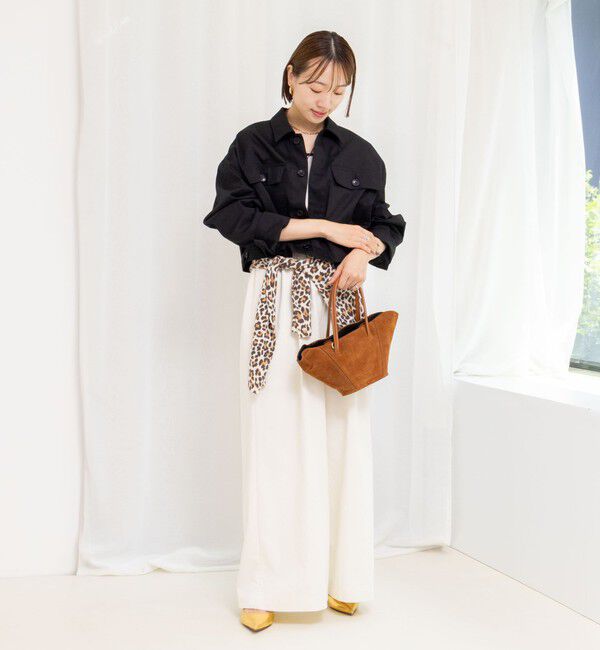 Rie Miller「ウォッシャブルワークジャケット」|ブルゾン・スタジャン|