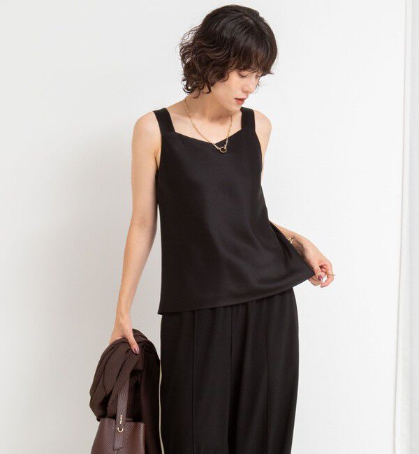 NOLLEY'S sophi「トリアセサテン前後2WAYタンクトップ」|タンクトップ|