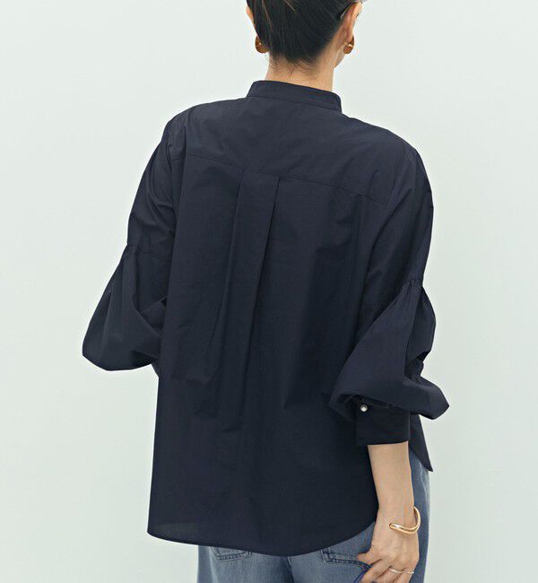 NOLLEY'S「パール釦ビブヨーク4WAYフリルブラウス」|シャツ・ブラウス|