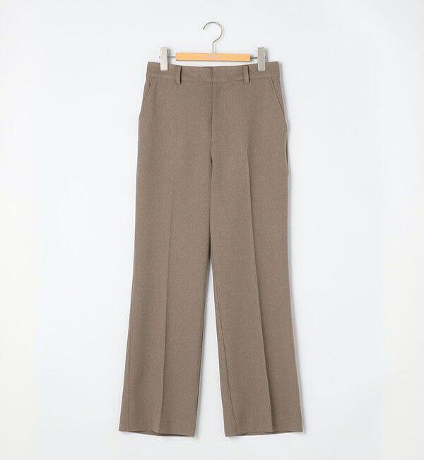 NOLLEY'S sophi「《セットアップ対応》ウォッシャブルソフトシャンブレーセミフレアパンツ」|その他|