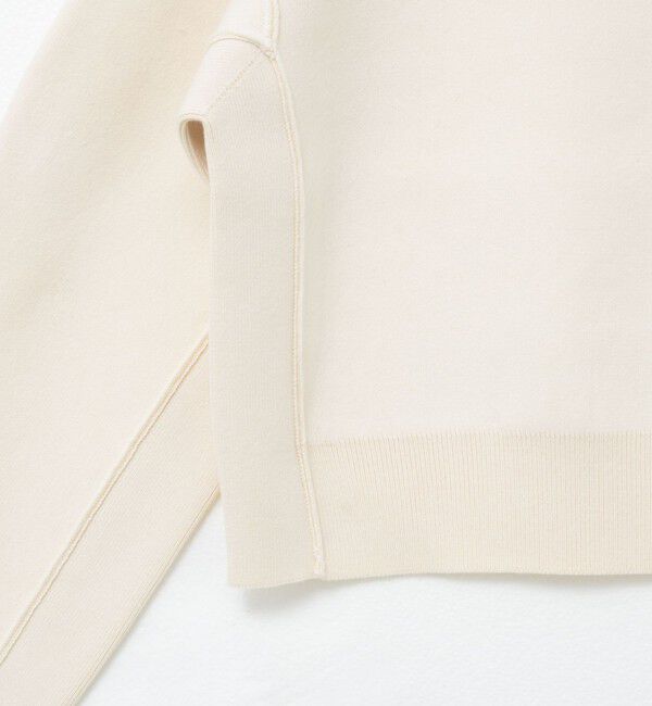 NOLLEY'S「《手洗い可能》スウェット風ニットプルオーバー」|ニット・セーター|
