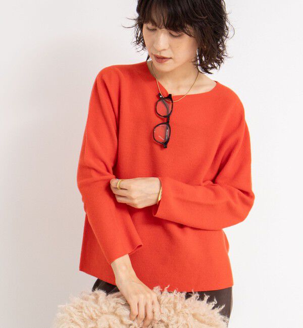 NOLLEY'S「《手洗い可能》カールカールガータープルオーバー」|ニット・セーター|