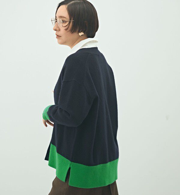 NOLLEY'S「5GノアリスゆったりVネックカーディガン」|カーディガン|