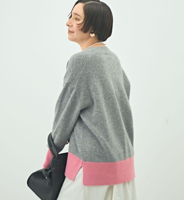 NOLLEY'S「5GノアリスゆったりVネックカーディガン」|カーディガン|