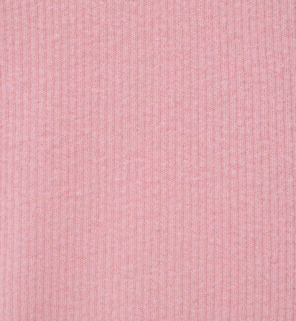 NOLLEY'S sophi「カシミヤ混ガーゼ風リブクルーネックミディ丈カーディガン」|カーディガン|